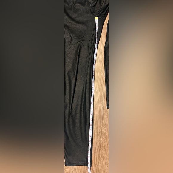 BLANKNYC Women’s Black Leather Pants Size 28. Excellent POC - Picture 7 of 8